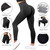 SUUKSESS Scrunch Butt Lifting Seamless Leggings for Women Booty High Waisted Workout Yoga Pants (Black, S)