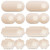 YISIBIA 40 Pairs Nipple Covers For Women Disposable Invisible & Natural Satin Nipple Stickers Petals Breast Pasties (Nude)