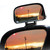 JONMON Blind Spot Mirror - Adjustable 360 Rotation Car Auxiliary Convex Wide Angle Mirror - Snap-On Clip for Side Rearview - Universal for Cars, Trucks, SUVs