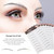 Maitys 12 Sheets 108 Pairs 4D Hair Like Waterproof Eyebrow Tattoos Stickers Temporary Transfer Brows Decal Peel off Fake Eyebrow Sticker Instant Authentic Brow Decal for Women(Lovely Style)