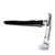 Parker Adjustable Injector Razor – Single‑Edge Safety Razor with Dial‑Control (Settings 1–5) + 20 Injector Blades (Stainless/Resin Handle)