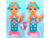 IMC Toys Bloopies Mermaids Magic Tail - Lovely | | Water Toy with Removable Teal and Pink Mermaid Tail, for Girls and Kids 18M and up