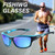 KUGUAOK 4PACK Sports Polarized Sunglasses for Men Fishing Cycling Running Sun Glasses Lightweight Frame UV Protection Goggles