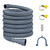 20FT Flexible Corrugated Drain Hose Kit for Washing Machine & Dishwasher Heavy-Duty Extension Hose with Adapter, 2 Clamps & U-Bend Holder