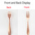 7.28" Copper Dinner Forks Copper Dinner Forks, Mirror Finish & Dishwasher Safe, Use for Home, Kitchen or Restaurant