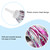 PATIKIL Bike Streamers, Colorful Scooter Handlebar Tassels Grips Ribbon Accessories Decorations for Girls Bicycle Tricycle Handles, Rose Red Silver