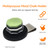 Cru5h Billiards Metal Holder (Large Octagon) Compatible with Predator Pure Chalk - Billiard Chalk Holder use with Magnetic Clip, Pool Accessories
