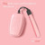 Riasot Leather Key Fob Cover for Lincoln Continental MKC MKZ MKX Navigator Nautilus Aviator Corsair 2017-2025 (Pink)