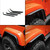 PFRREOR 4PCS Fenders Flares Extension for Jeep Wrangler JK JKU 2007-2018 Off-Road Widened Wheel Fenders Flares Extented Style Wheel Arch Mud Guard Flap