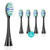 HEYAXA Sonic Electric Toothbrush Head D62, Replacement Toothbrush Heads, 4 Pcs, H2-B