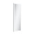 Mirrotek - Full Length Adjustable Over The Door Mirror White Wood Finish Hanging Instant Install Long Body for Bedroom, Dorm Room, 14" x 48" Mirrotek - Full Length Adjustable Over The Door Mirror White Wood Finish Hanging Instant Install Long Body for Bedroom, Dorm Room, 14" x 48"