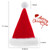 TCJJ Christmas Hats for Adult, Santa Hat Unisex Holiday Red Velvet Double Layer Comfort Xmas Hat for New Year Festive Party-1765338294