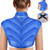 Chenove Ice Pack for Shoulders Upper Back with Strap, Neck and Shoulder Ice Pack Wrap Rotator Cuff Gel Reusable with Cold Compression Therapy, Soreness (Blue)