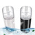 2Pack Kingsmile Facial Mister, Portable Face Mister, Cool Nano Mist Sprayer for Face Hydrating, Mini Handy Mister for Eyelash Extensions with 1oz Large Capacity Screwing Visual Water Tank Black/White-1765340613