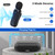 Ecomxia 2 Pcs Wireless Lavalier Microphone for iPhone iPad Android with Charging Case 7H Clip on Lapel Microphone Wireless for Video Recording Vlogging, YouTube, Interview, 3 Mode Denoise, 70ft