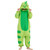 YUTCOTC Adult Chameleon Onesie Pajamas,Chameleon Costume animal Costume