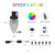 Dynamic C9 Christmas Lights Outdoor, 33Ft 50 LED Smart RGB, APP Remote Controlled, Connectable Waterproof Music Xmas Eaves Decoration-1765341804
