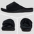 GRITHEIM Women's Orthotic Arch Support Slippers Fuzzy Adjustable Orthopedic Slippers for Plantar Fasciitis Furry Slide for Ladies black 8-1765343929