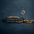 Handcuffs with Two Keys & Case| Heavy Duty Black and Gold Steal Professional Grade | Bend/Break Free Secure Handcuffs