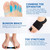 Wifamy Bunions Corrector for Women Men: Toe Spacers and Straightener for Pain Relief - Hallux Valgus Brace Toe Stretch Band – Lightweight Comfortable and Breathable-1765344357