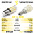 ALIDE E14 Base 220V LED Candelabra Light Bulb 40W Equivalent,E14 European Base,Natural White 4000K,AC100 to 265V E14 Bulbs for Chandelier, Pendant,Turkish Turkish Persian Lamp,Non-dimmable,10Pack-1765344504
