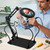 10X Magnifying Glass with Light and Stand, KUVRS Magnetic Helping Hands Soldering Station, PCB Holder Magnifying Lamp, 3 Color Adjustable Arm Hands Free Magnifier with Light for Soldering Craft Hobby
