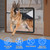 Morikey Large Dog Screen Door, 13 x 17 inches Flap Opening Dog Door for Screen Door with 4 Entry Ways, Magnetic Self-Closing Pet Screen Door for Dogs Cats, Black Morikey Large Dog Screen Door, 13 x 17 inches Flap Opening Dog Door for Screen Door with 4 Entry Ways, Magnetic Self-Closing Pet Screen Door for Dogs Cats, Black