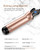 2 Inch Curling Iron Extra Long Barrel for Long Hair, Large Barrel Curling Wand Ceramic Tourmaline with LCD Display,10 Temps, Dual Voltage