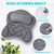 Fitheaven Bath Pillow, Tub Pillow for Bathtub with Strong Non-Slip Suction Cups and Comfortabl 3D AirMesh Bath Pillow for Women &Man-1765346789