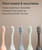 SURI Recyclable Plant-Based, Electric Toothbrush Heads - Built-in Tongue Scraper, Long Lasting Replacement Heads | Compatible Only Sonic Electric Toothbrush - Winter Fern, Pack of 3
