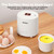 Mojoco Rapid Egg Cooker - Mini Egg Cooker for Steamed, Hard Boiled, Soft Boiled Eggs and Onsen Tamago - Electric Egg Boiler for Home Kitchen, Dorm Use - Smart Egg Maker with Auto Shut OFF and Alarm-1765346904