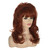 FVCENT 80s housewife wig Big Bouffant Hair Long Wavy Classical Beehive Wigs with Bangs Married Costumes for Women (Auburn)