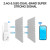 WiFi Extender 2025 6-Antenna Strong Signal, 1200Mbps Dual Band (5GHz/2.4GHz) Booster, Covers 12,000 sq. ft & 100 Devices, Repeater with Gigabit Port & AI Connectivity, Ideal for Home Studios, Remote Workspaces, VR Areas TikTokShopBlackFriday