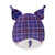 Squishmallows Original Sanrio 14-Inch Purple Plaid Kuromi Plush - Large Ultrasoft Official Jazwares Plush