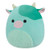 Squishmallows Original 14-Inch Seamus Green Cow with Fuzzy Belly - Large Ultrasoft Official Jazwares Plush
