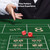 YUZPKRSI 70" x 35" Portable Professional Casino Craps Tabletop Layout Mat with Carrying Bag, Non-Slip Rubber Craps Dice Game Layout Table Top Cover for Parties, Home Entertainment, Game Night