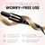 ELLA BELLA® Automatic Rotating Curling Iron • Auto Hair Curlers • Easy to Use • Digital Display to Accurately Control Temperature • Transform Your Look in Seconds • Ideal for Longer Hair