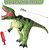 YONGJULE Big Dinosaur Toys for Boys, 29 inch Large Giganotosaurus Toys, Giant Inflatable Dinosaur Toys for Kids 3-5, Toddler Jumbo Dinosaur Birthday Gifts, Dinosaur Party Favors