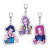 K-pop Demon Hunters Q-Style Cartoon Pendant Keychain Bag CharNew Q-style Material Versatile Decoration for K-pop Fans