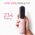 TYMO Porta Cordless Hair Straightener Brush, Portable Mini Straightening Brush for Travel, Negative Ion Hot Comb Hair Straightener for Women, Lightweight to Carry Out, USB Rechargeable, Blush