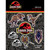 Jurassic Park Licensed Decals - Set of 7 Dinosaurs and Logos Waterproof Vinyl Stickers for Car Truck Water Bottle Laptop Skateboard - Jurassic World Stickers