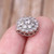 OVERTOYOU Decorative Button, 5Pcs 12mm Crystal for Rhinestone Flower Round Buttons with Loop Metal Embellishm, As Pictures Shown-1765514905