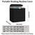 Vibiubo Twin Tub Washing Machine Cover for 13lbs Portable Mini Compact Washer Machine,Waterproof, Sun-Proof, Extend their Service Life, Zipper Design for Easy Use (24"W×17"D×27"H)