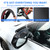LivTee Blind Spot Mirror with Side Mirror Rain Guard, Carbon Fiber 2-in-1 Side Mirror Covers Kit with Wide Angle Adjustable Stick for Cars SUV and Trucks, Pack of 2