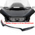 Motorcycle Split Windshield Trim Center Side Trim kit fits for Harley Touring Road Glide FLTRX FLTRK FLTRXS 2015-2023