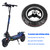 80/65-6 Scooter Tire with Hub 10" Road Rubber Outer Tyre for Nanrobot Joyor Zero for Electric Scooter E-Bike Mini Motor Dirt Pit Bike Motorized Air Cushion Plates Balanced Driving Bicycle