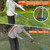 NeJesZoe Ergonomic Trimmer Grip for Weed Wackers Extension Handle, String Trimmer Handle Lawn Trimmer Handle Grip with Bracket Clamp for String Trimmer, Lawn Care, Landscaping (Orange Black)-1765517198