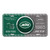 FANMATS 43271 New York Jets Embossed Metal License Plate