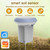 WiFi Soil Moisture Meter: Plant Hygrometer, Smart Sensor with App Control, Tester with Temperature Detection for Garden,Farm, Lawn