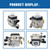 Wondrify FS80 Carburetor for Stihl FS80R FS85 FS85R FS72 FS74 FS75 FS76 FS85RX KM80 KM85R HS72 HS74 HS75 HS76 HS80 HS85 HL75 FH75 FC75 FC85 HT70 HT75 String Trimmer Weedeater Replaces for C1Q-S97